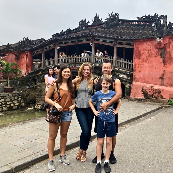 My Family in  Hội An, Vietnam